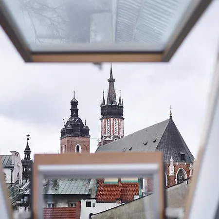 アパート Unique Design Loft In Middle Of Centre Of Old Town With Netflix クラクフ